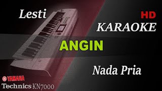 LESTI  ANGIN  NADA PRIA   KARAOKE [upl. by Malley]