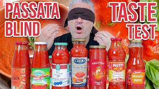 Italian Chef BLIND PASSATA Taste Test [upl. by Leitman120]