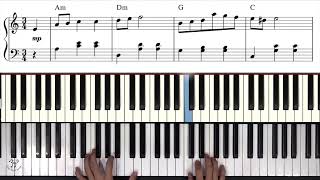 Waltz in A Minor  Chopin  Piano Tutorial [upl. by Simona616]