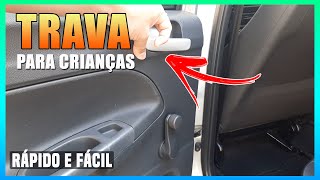 GOL G5  COMO USAR TRAVA DE PORTA PARA CRIANÇAS [upl. by Bowman]