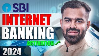 SBI Net Banking Online Registration 2024  SBI Internet Banking Registration [upl. by Hubey]