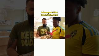 Ishowspeed tried kebab 🥙 dudes meal in 🇸🇪 Sweden ishowspeed ishowspeedshorts [upl. by Lemieux]