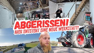 Hier entsteht die neue Hauptzentrale meiner Werkstatt  FarmVLOG1035 [upl. by Atelokin]