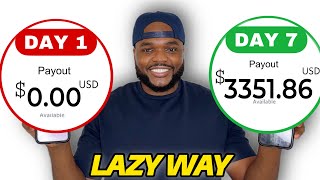 4 Lazy Ways To Make Money Online In 2024 150Day Beginners [upl. by Asle]