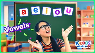 Learning the Vowels Sounds for your Kiddos  Teaching the Letter Vowels by Miss V [upl. by Lucita]