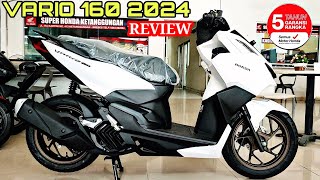 REVIEW VARIO 160 TERBARU 2024 GARANSI RANGKA ESSAF 5 TAHUN [upl. by Leesen]