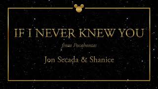 Disney Greatest Hits ǀ If I Never Knew You  Jon Secada amp Shanice [upl. by Vowel501]