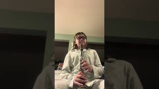 A few notes on the clarinet to learn easy ￼ [upl. by Yrekcaz]