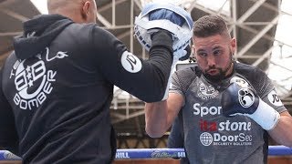 Tony Bellew DANCING amp BOXING Workout vs David Haye REMATCH [upl. by Naanac993]