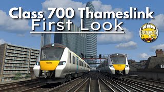 Train Simulator 2022 Class 700 Thameslink  First Look [upl. by Yesnil]