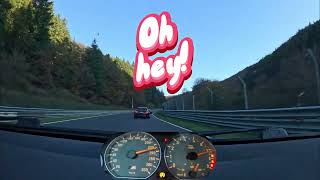 E46 M3 FULL SEND with GT3 RS amp fast Team Schirmer M2 nürburgring nordschleife touristenfahrten [upl. by Lorine]