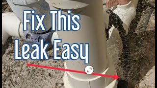 Fix This Common Chlorinator Leak Easy howto pool fix [upl. by Hakeber]