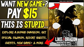 This is SUPER LAME  Like a Dragon Infinite Wealth and New Game Plus [upl. by Ahsemik]