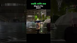 Walk With Me in Niigata City  Japan Walking Tour [upl. by Odarnoc]