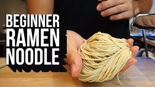 Beginner Guide to Making Ramen Noodles from Scratch [upl. by Akili]