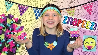 DIY Pencil Holder Beanie Hat Necklaces amp More with ZNAPEEZ [upl. by Nollahp]