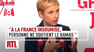 quotÀ La France insoumise personne ne soutient le Hamas quot affirme Clémentine Autain [upl. by Kleon]