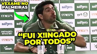 A ATITUDE REVOLTANTE DE ABEL FERREIRA APÓS DERROTA E XINGAMENTOS DA TORCIDA [upl. by Naugan]