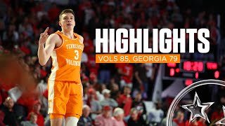 HIGHLIGHTS Vols 85 Georgia 79 Jan 13 2024 [upl. by Arim]