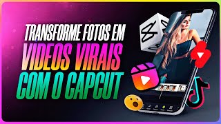 Vídeo Criativo com Fotos  Tutorial Capcut [upl. by Nadda853]