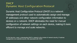 DHCP  Dynamic Host Configuration Protocol [upl. by Aivonas]