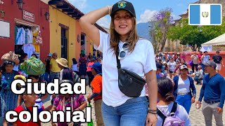 ASÍ SE VIVE LA SEMANA SANTA 2024 EN ANTIGUA GUATEMALA 🇬🇹 PROCESIONES COMIDA Y CULTURA  Celinaz [upl. by Wylde469]