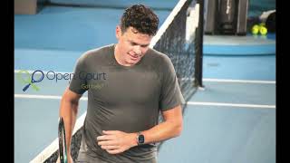 Milos Raonic is BACK at the Australian Open with Daniil Medvedev [upl. by Hurlee]