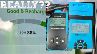 Autel bt506 compared to topdon battery tester’s I don’t trust this thing one bit [upl. by Andryc]