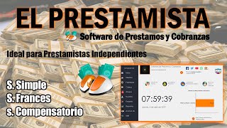 EL PRESTAMISTA  Software de Prestamos y Cobranzas [upl. by Neliac411]