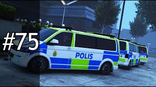 SVENSK POLIS I GTA 75 TERRORATTACK [upl. by Lalitta]