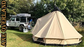 Robens Klondike tent setup and tour [upl. by Warp]