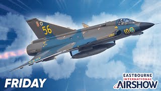 LIVE Eastbourne International Airshow 2024  Friday [upl. by Yruoc]