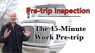 How to do a CDL Pre Trip Inspection  The Work PreTrip [upl. by Chesney]