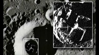 Dark Side of the Moon Swastika Ruin Why US Did Not Step On Moon Again 2010 Cassiopeia Sat Image [upl. by Malcah588]