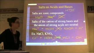 Chapter 14 Acids and Bases  Part 4 [upl. by Aissat]