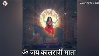 Maa Kalaratri song with lyrics  Jag Janani Maa Vaishno Devi  jagjananimaavaishnodevi [upl. by Ecurb]