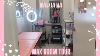 WAX ROOM TOUR  SOLO ESTHETICIAN JOURNEY [upl. by Yle]