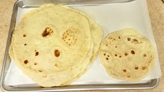 How To Make Burrito Sized Tortillas  Extra Large Tortillas Recipe [upl. by Jefferey]