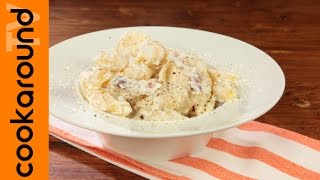 Pasta con ricotta e pancetta  Primi sfiziosi [upl. by Enilesor290]