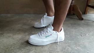 Best White Classic Sneaker  Reebok Club C 85 Unboxing amp on feet [upl. by Averill]