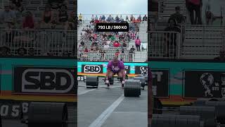 Rauno Heinla putting on a masterclass in the Deadlift Ladder ✍️WSM2024 Worlds Strongest Man [upl. by Rodriguez]