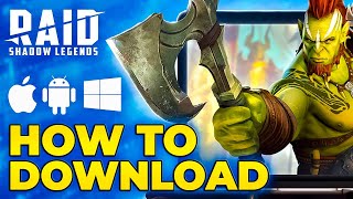 How to Play Raid Shadow Legends on PC amp Mobiles 🔥 DOWNLOAD WITH BONUSES 🔥 2024 [upl. by Dloreh787]