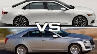 Lincoln Continental vs Cadillac CTS [upl. by Schoening]