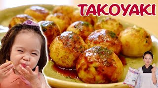 TAKOYAKI｜Japanese Street Food  Recipe [upl. by Annadiana374]