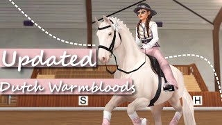 Buying the NEW Updated Dutch Warmbloods  Star Stable [upl. by Eisac]