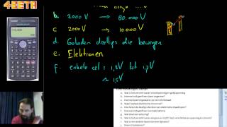 Elektriciteit Oefentoets klas 2 Vraag 1 Diversen basiskennis [upl. by Florin]