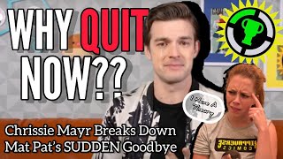 Chrissie Mayr BREAKS DOWN MatPats MYSTERIOUS Goodbye to YouTube Farewell Game Theory [upl. by Everson]