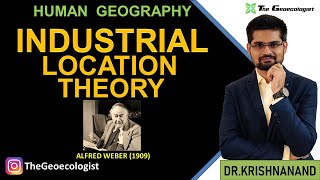 Industrial Location Theory  Least Cost Theory  Weber UPSC [upl. by Roz]