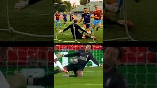 Spot the difference 👀 Alisson Beckers Spread Save vs Scouse GKs 💪 [upl. by Aelrac468]