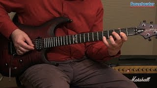 Washburn Parallaxe Series Electric Guitar Demo  Sweetwater Sound [upl. by Yorztif]